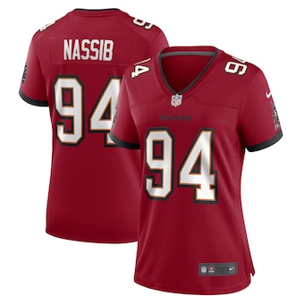 womens nike carl nassib red tampa bay buccaneers game player